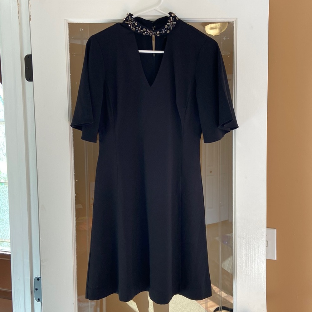 Ann Taylor short sleeve knee length dress